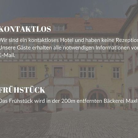 Hotel Wiener Botschaft In Veitshoechheim Eksteriør bilde