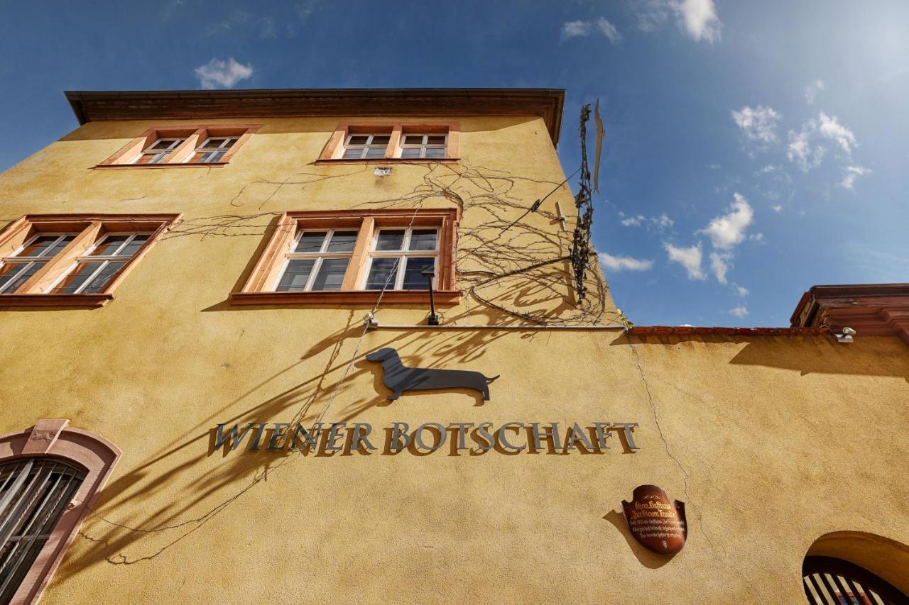 Hotel Wiener Botschaft In Veitshoechheim Eksteriør bilde